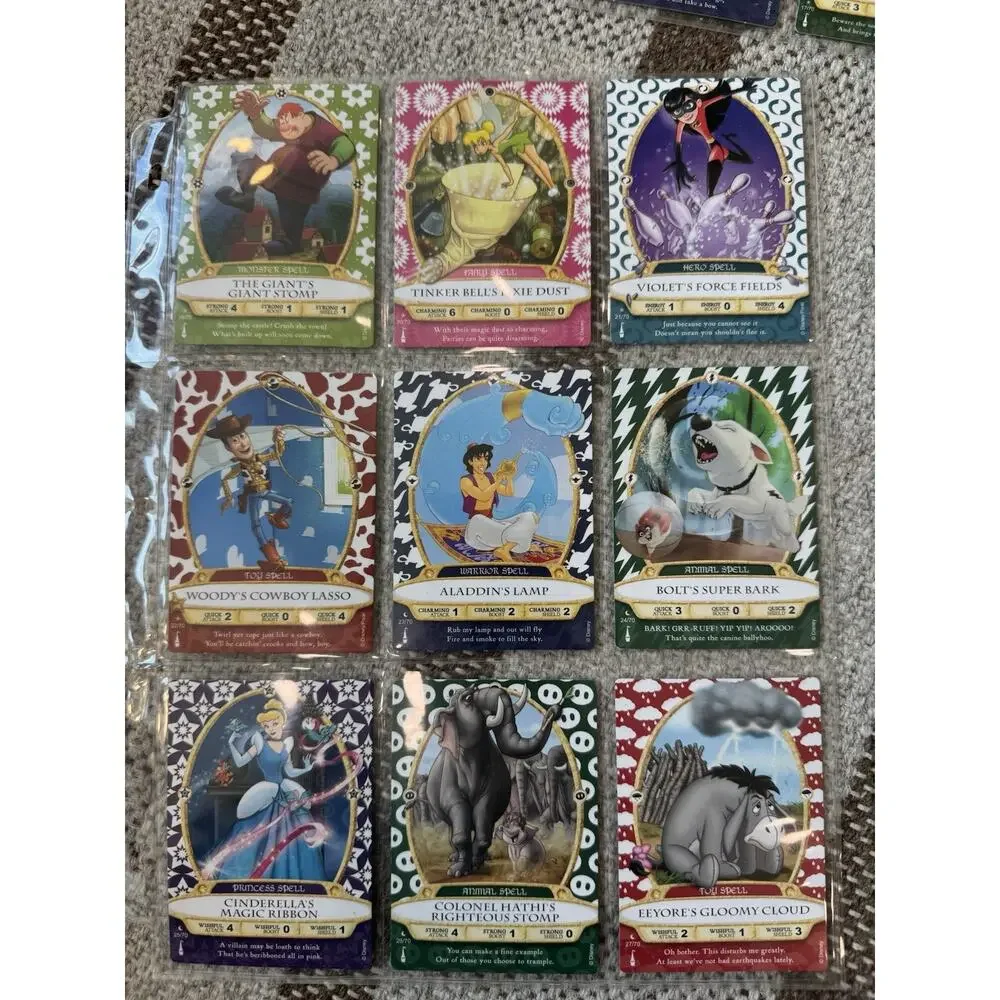 Disney Sorcerers Of The Magic Kingdom SOTMK Cards 1-45